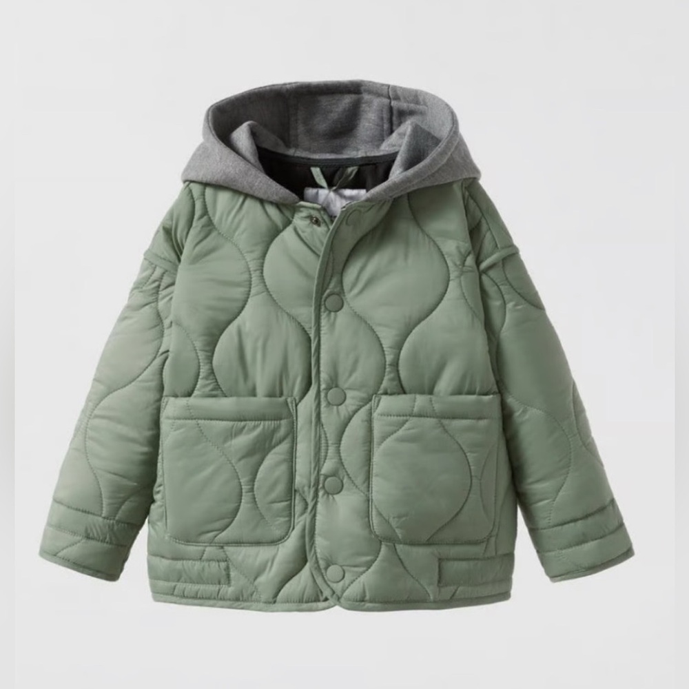 New jacket with tags attached